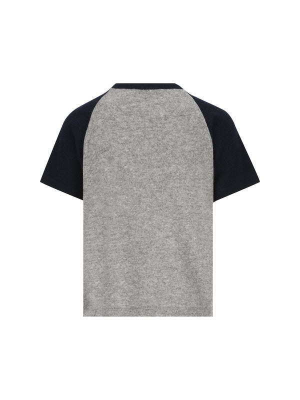 Jacquard Logo Cashmere Knit