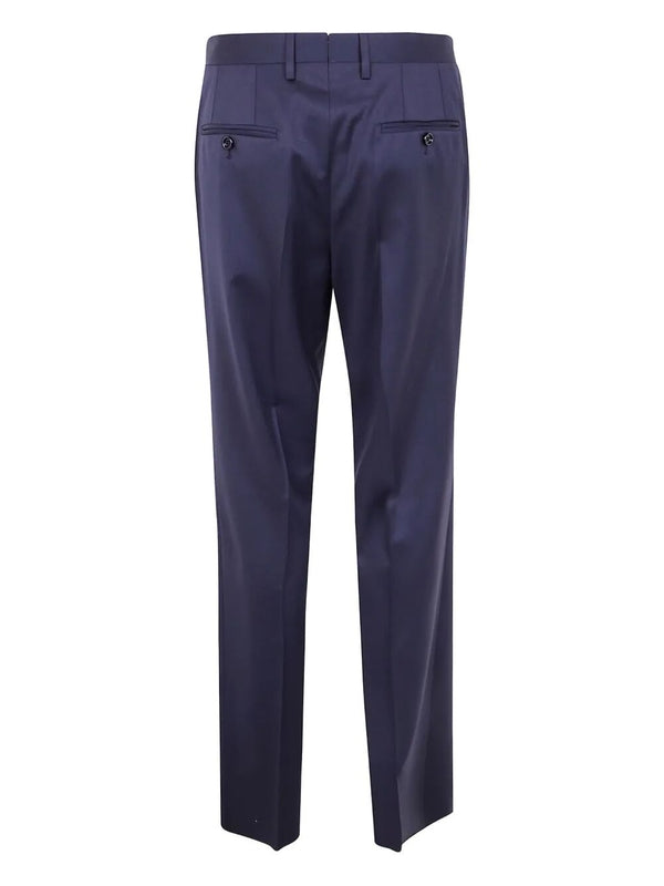 Lardini Blue Tailored Pants
