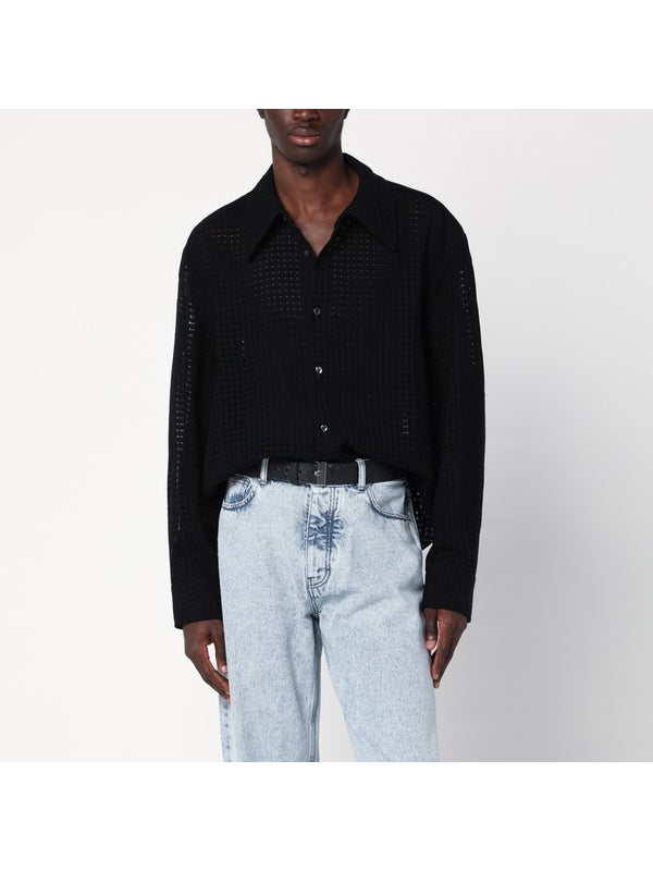 WES Mesh Cotton Shirt