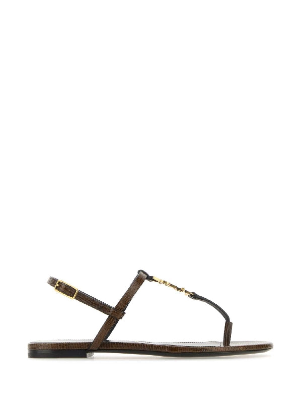 Cassandre Monogram Flip-flop Sandals