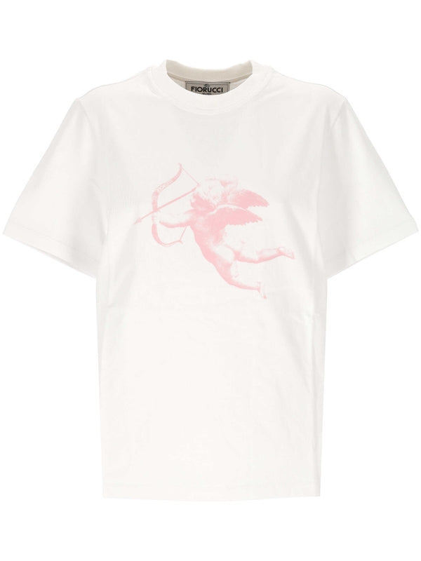 Fiorucci White Short Sleeve T-Shirt