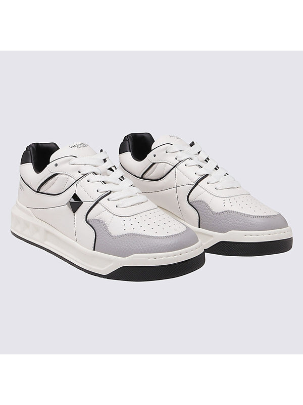Valentino White Low Top Sneakers