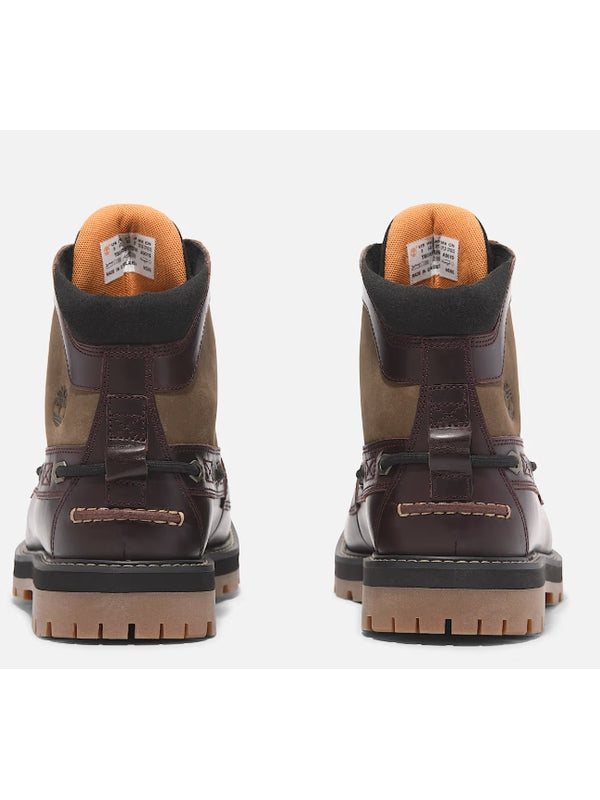 Timberland Burgundy Lace-Up Boots