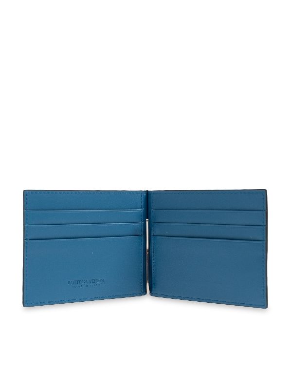 Intrecciato Calfskin Money
  Clip Wallet