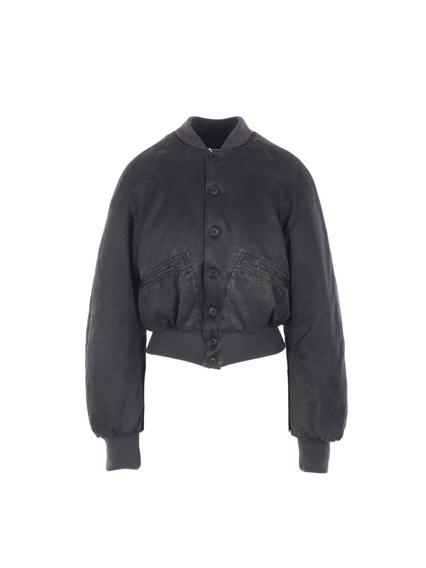 Mm6 Maison Margiela Black Bomber