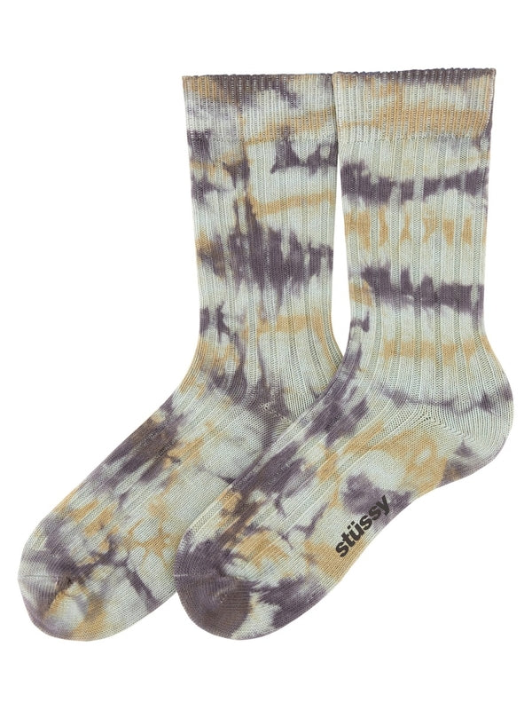 Logo Detail Tie-dye Socks