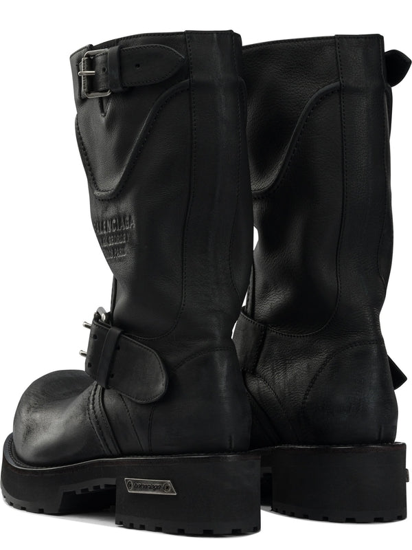 Balenciaga Black Middle Boots