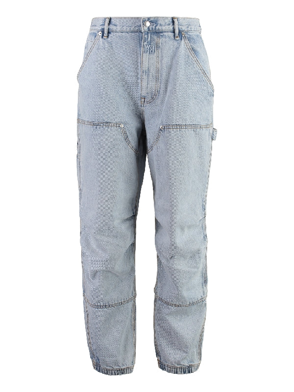 Alexanderwang Skyblue Denim Pants