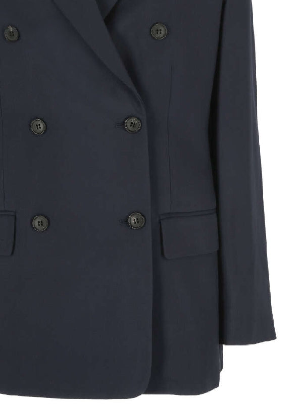 Theory Jackets Blue Tailored Jackets