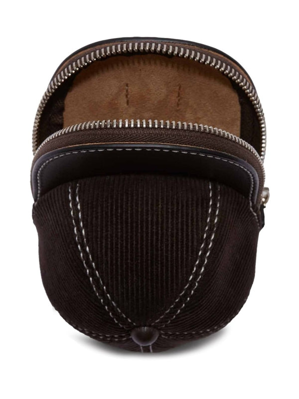 Cap Leather Mini Crossbody Bag