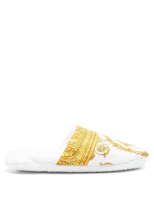 Versace White Bloafer