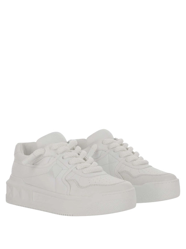 Valentino White Low Top Sneakers