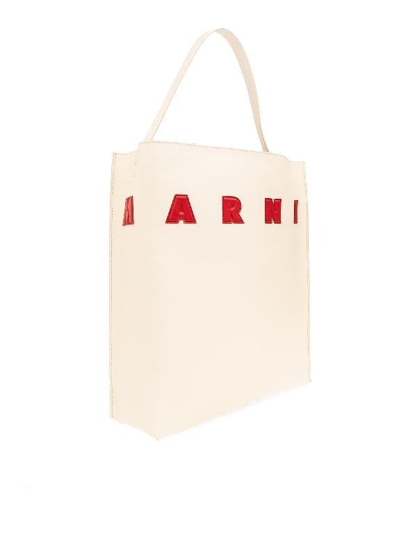 Museo Logo
  Patch Leather Tote Bag