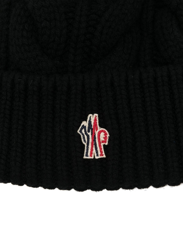 Grenoble Logo Wool Cashmere Beanie