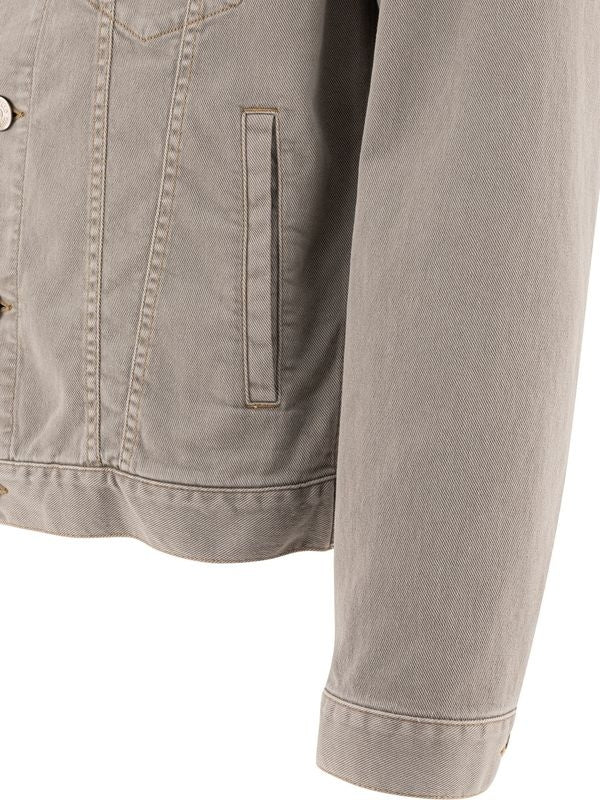 Light Weight Denim Trucker Jacket