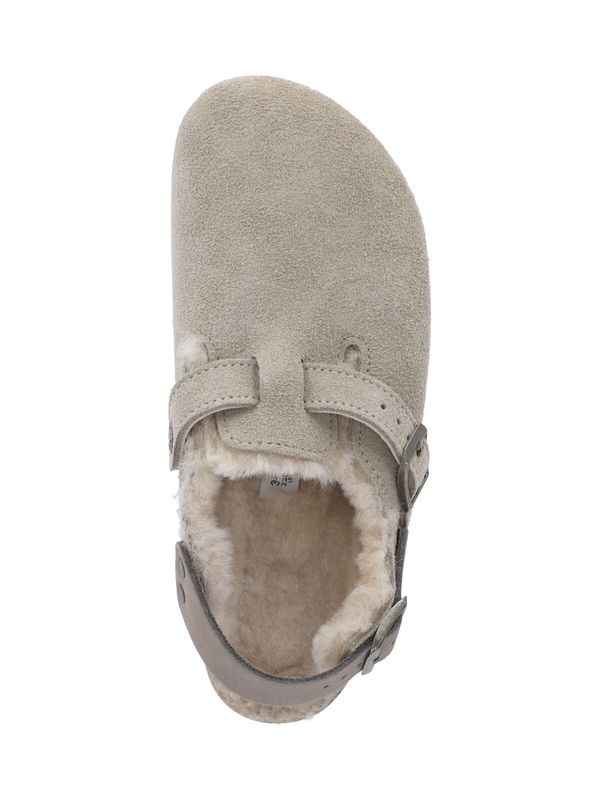 Tokyo Shearling Suede Sandals