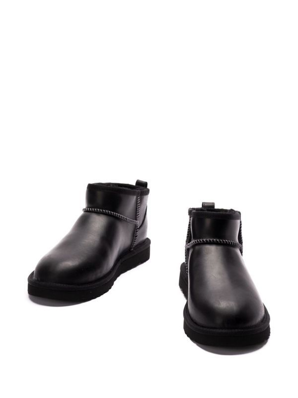 Ultra Mini Leather Ugg Boots