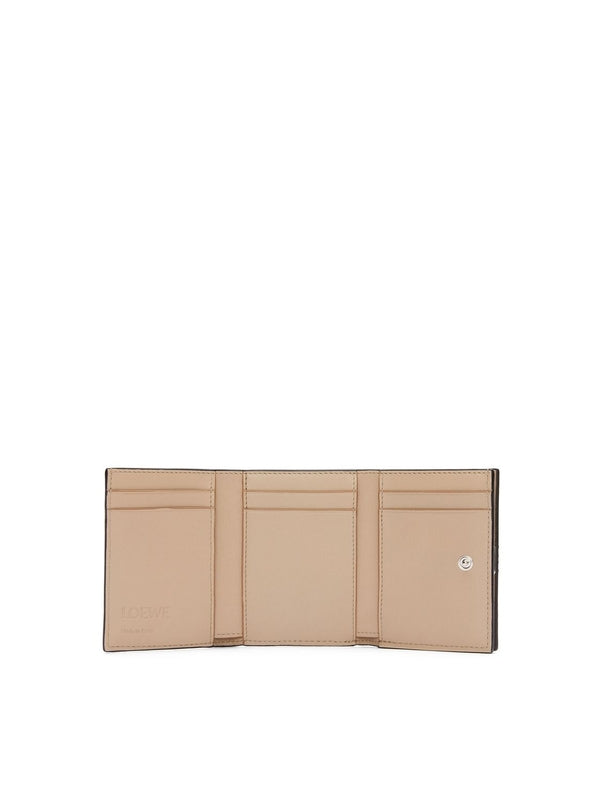 Anagram Leather Bi-fold Wallet