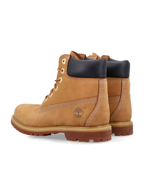 Timberland Beige Lace-Up Boots