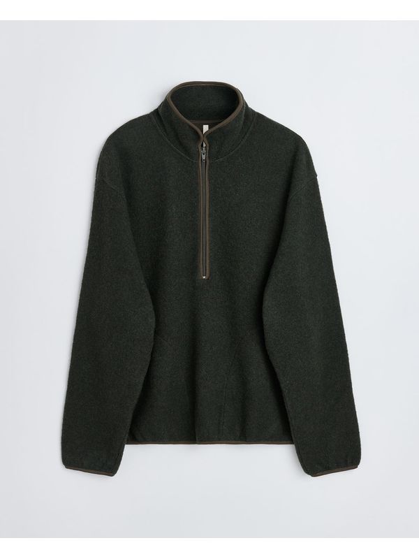 Wool Half Zip