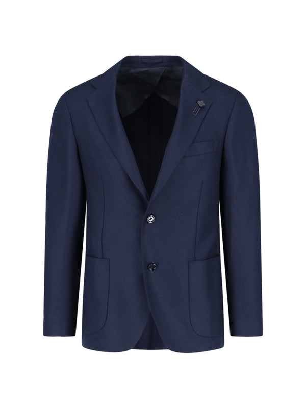 Boutonniere Cashmere Single Blazer