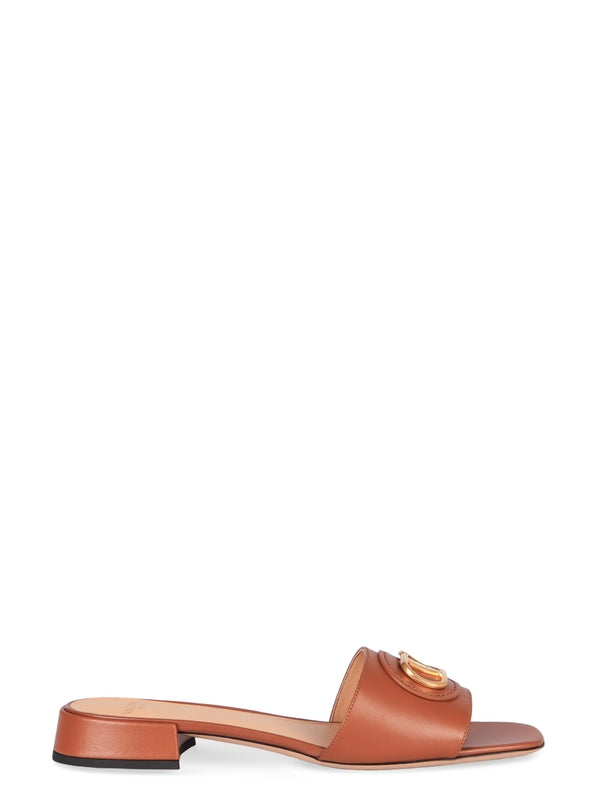 Valentino Brown Slides