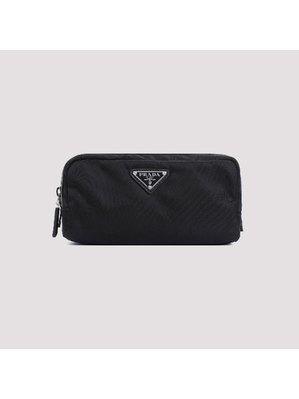 Triangle Logo Re-Nylon Pouch