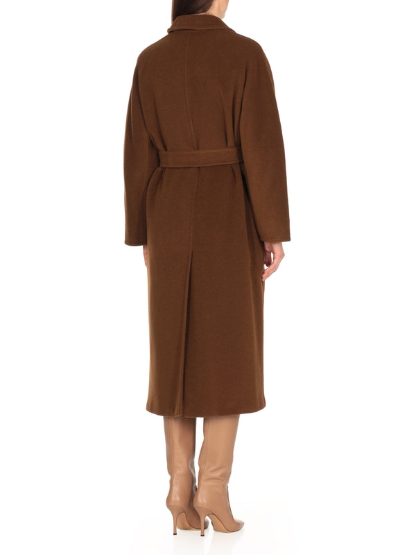 Attuale Belt Camel Coat