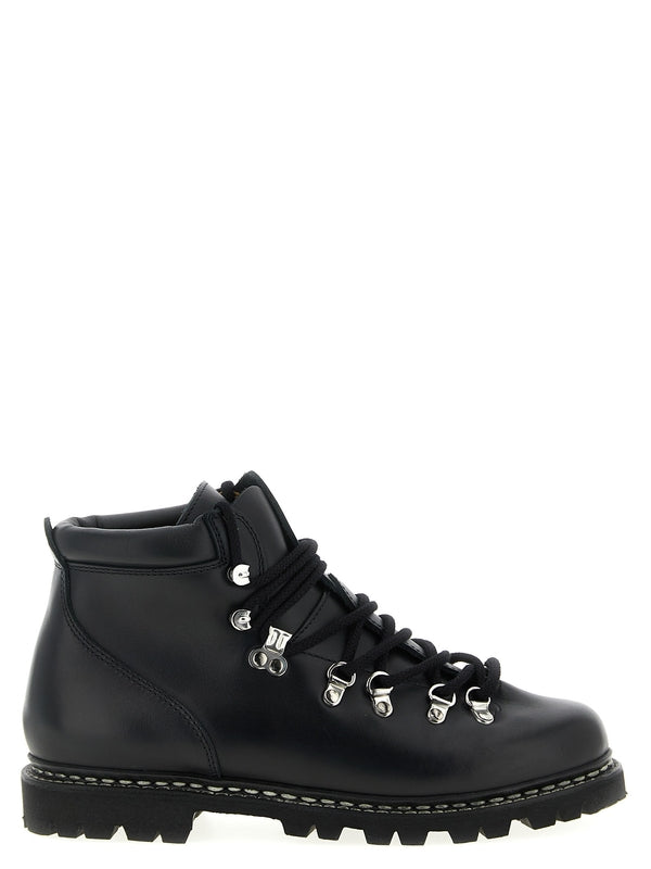 Paraboot Black Lace-Up Boots