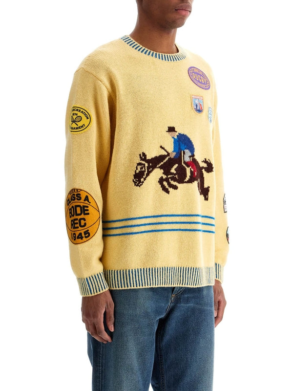 Crewneck Alpaca Wool Blend Knit