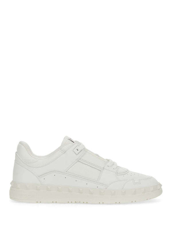 Valentino White Low Top Sneakers