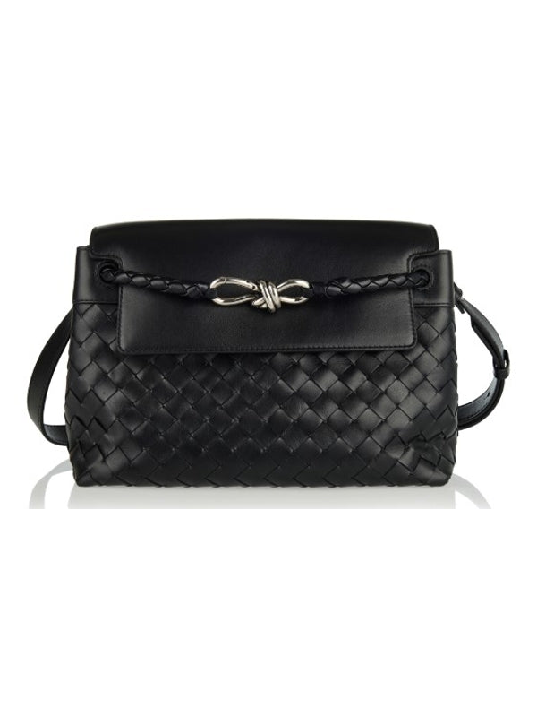 Andiamo Intrecciato Leather
  Small Crossbody Bag