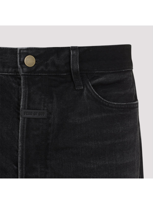 Classic Cotton Denim Pants