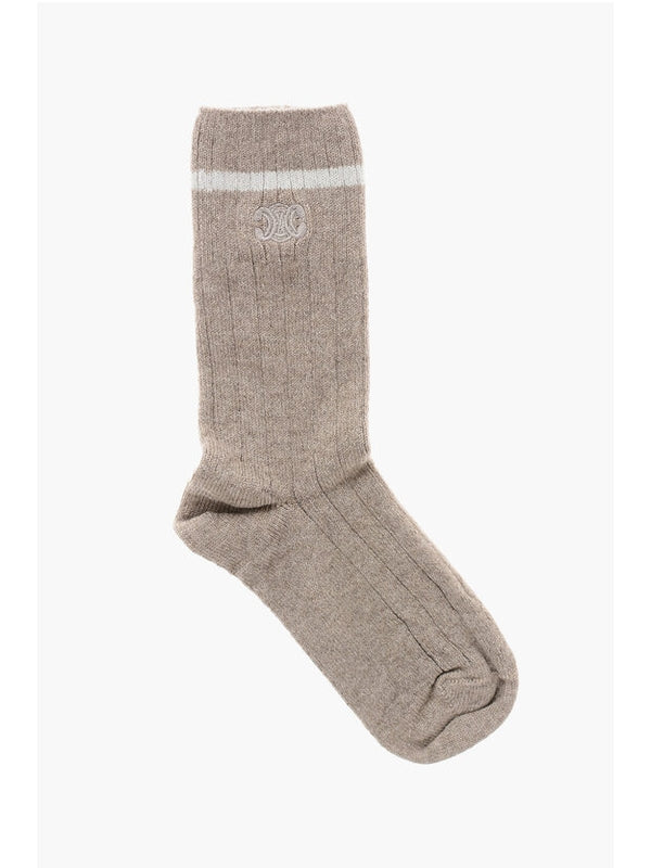Celine Beige Socks