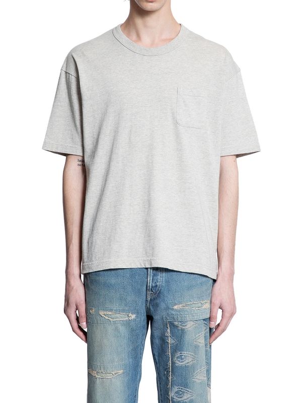 Visbeam Gray Short Sleeve T-Shirt