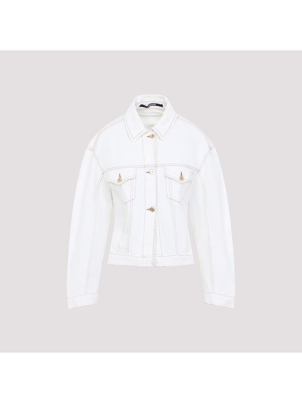 Veste Logo Patch Trucker Jacket