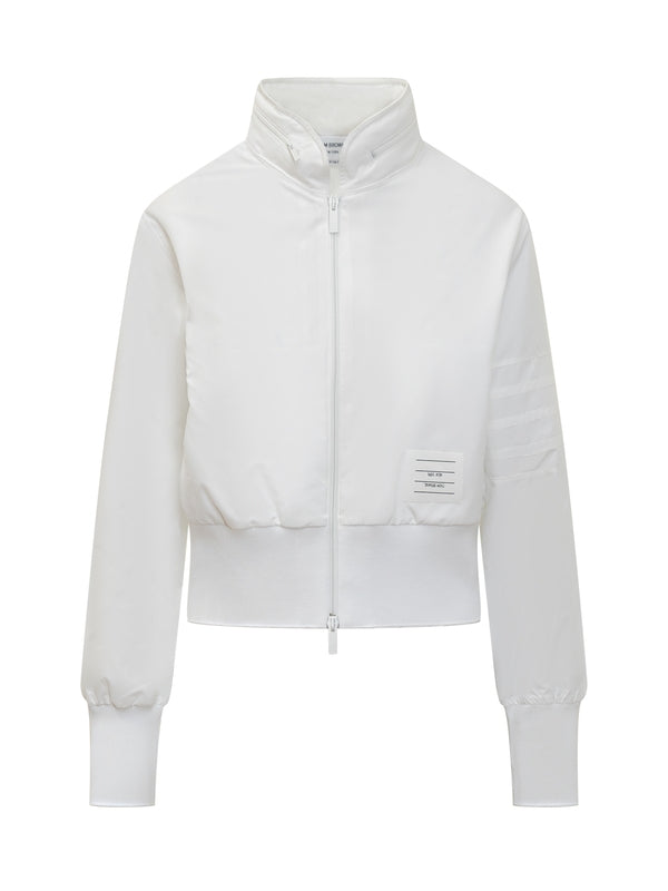 Rwb Diagonal Armband Bomber Jacket