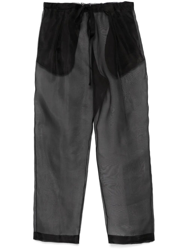TRENTON Drawstring Sheer Pants