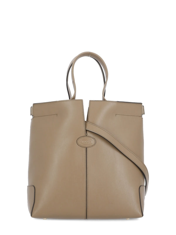 Di Folio Leather Small Tote Bag