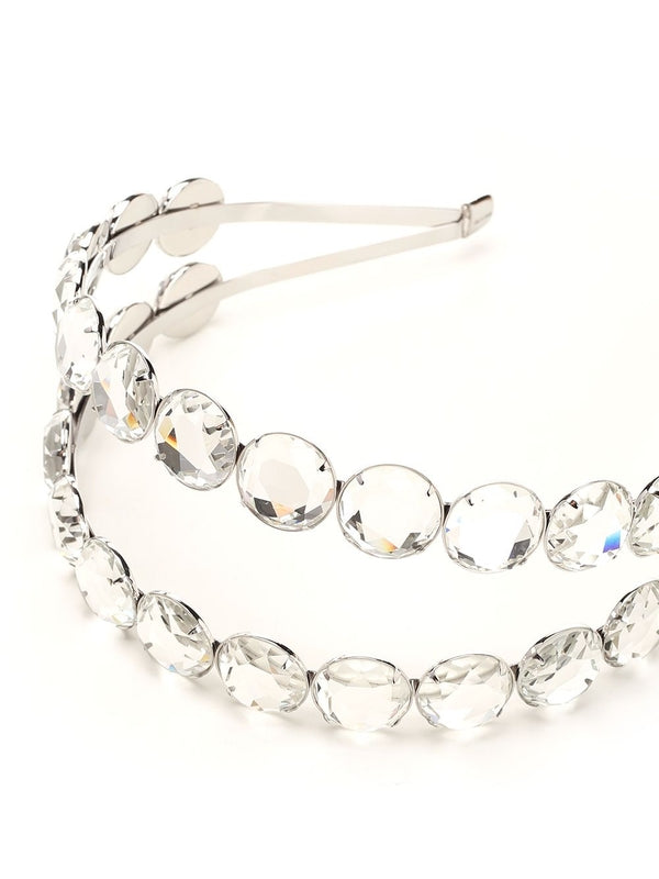 Crystal Embellished Double Headband