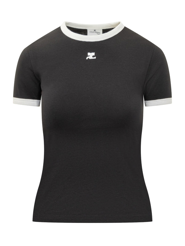 Courrèges Black Half Sleeve