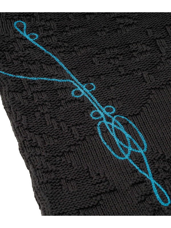 FITZ Logo black knit