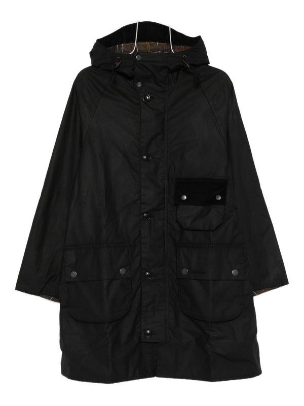 Barbour Black Parka