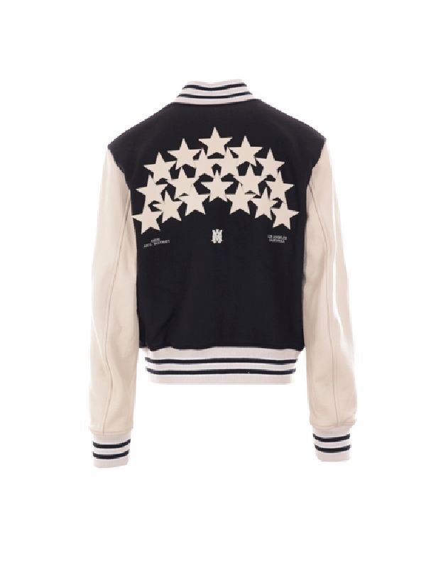 Star Wool Blend Varsity Jacket