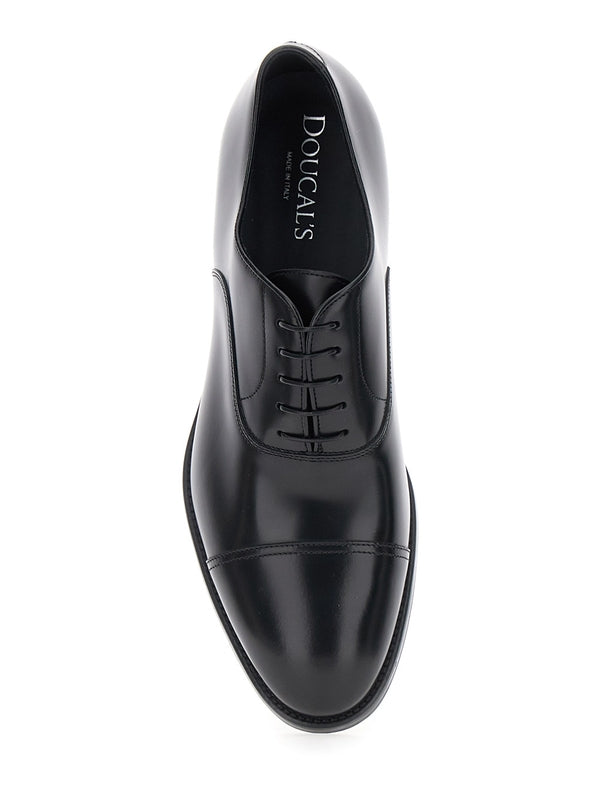 Doucal'S Black Lace-Ups
