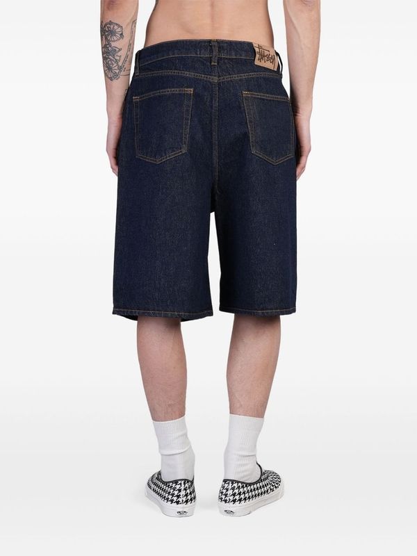 Back Logo
  Patch Denim Bermuda Shorts