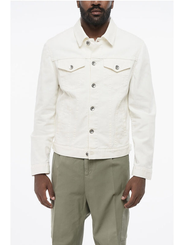 Brunello Cucinelli White Trucker