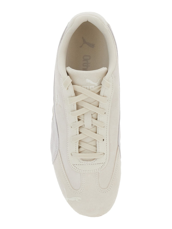 Puma White Low Top Sneakers