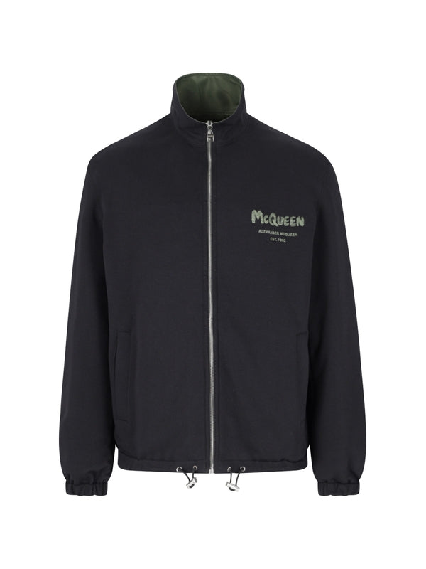 Alexander Mcqueen Green Jackets