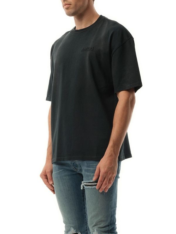 Amiri Black Half Sleeve